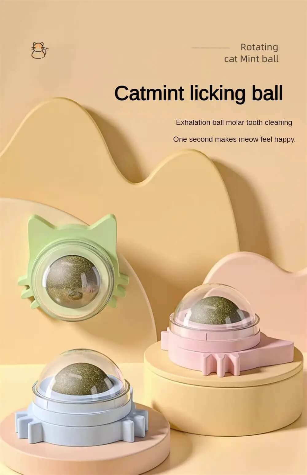 CATNIP SPIN BALL - 画像 (1)